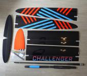 Challenger Light Déco Noir/Bleu