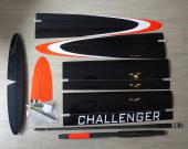 Challenger Light Déco Noir/orange/blanc