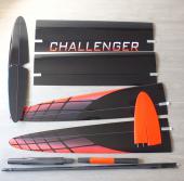 Challenger Light Déco Black/Red Neon