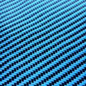 sergé hybride diolen/verre teinté bleu noir  250g/m²
