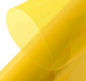 entoilage thermorétractable jaune transparent