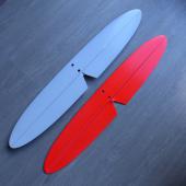 Empennage Explorer Q4 Blanc/Red neon