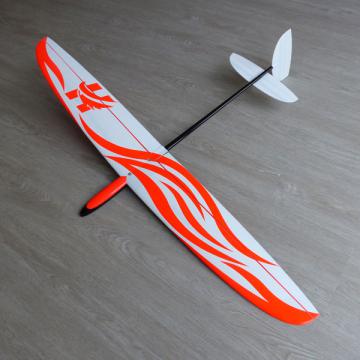 Hawk carbon déco jaune/orange