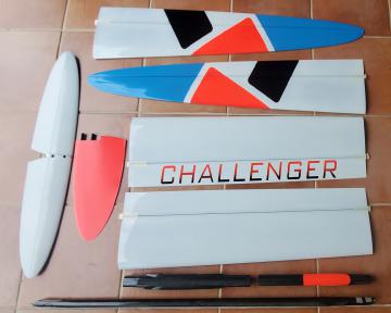 Challenger Strong Déco Blanc/bleu/rouge