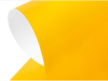 entoilage thermorétractable jaune