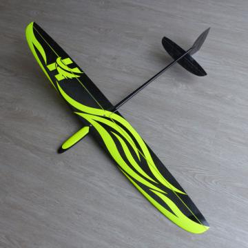 Hawk carbon déco jaune