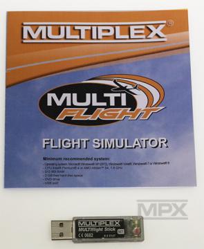 MULTIPLEX STICK MULTIFLIGHT SIMULATEUR